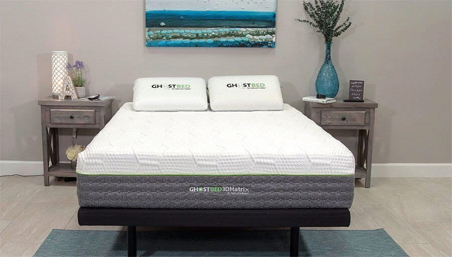 Go to GhostBed 3D Matrix Hybrid Mattress Review